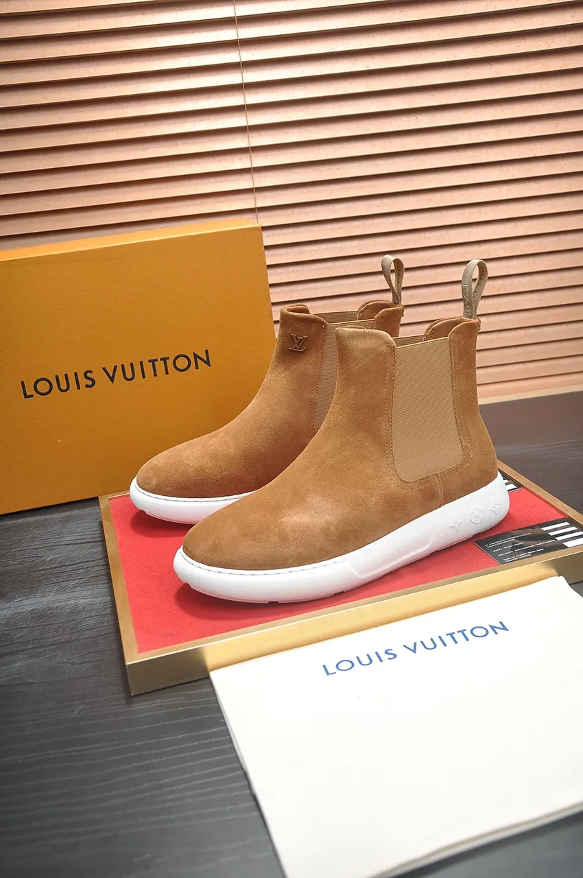 Men's men's shoes 💰740💶[LOUIS VUITTON] (original order) new style 🍀LV Louis Vuitton * - top version of LV classic trendy shoes! Made of imported original cowhide, water-dyed cowhide lining, and original wear-resistant rubber foam outsole! High quality products! Code number 39-45 (45 customized)